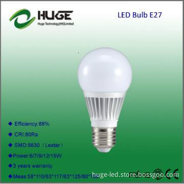 High CRI LED bulb E27 6w with CE&RoHS approved